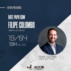 Bate Papo com Filipe Colombo