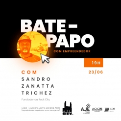 Bate-Papo com Sandro Zanatta (Fundador Rock City)