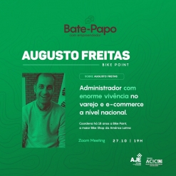 Bate papo com Empreendedor - Augusto Freitas da Bike Point